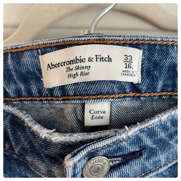Abercrombie & Fitch The Skinny High Rise Curve Love - Picture 5 of 5
